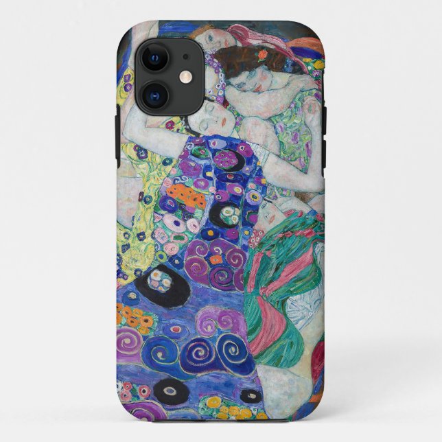 Capa Para iPhone 11 A Virgem de Gustav Klimt, 1913 (Verso)