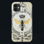 Capa Para iPhone 11 Abelha de rainha francesa do vintage moderno<br><div class="desc">Abelha de rainha francesa do vintage moderno</div>