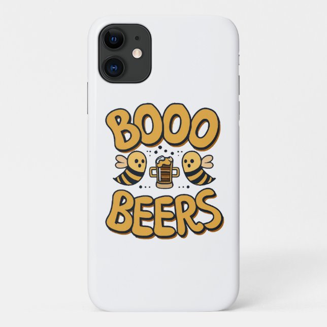 Capa Para iPhone 11 Abelhas Assustadoras (Verso)