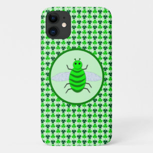 Capa Para iPhone 11 Abelhas do Dia de São Patrício e Camarões
