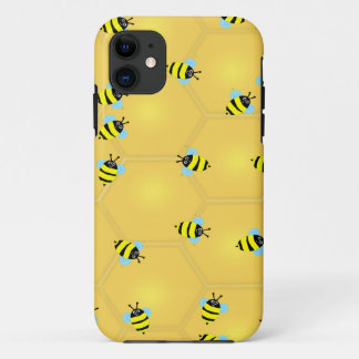 Capa Para iPhone 11 Abelhas que zumbem