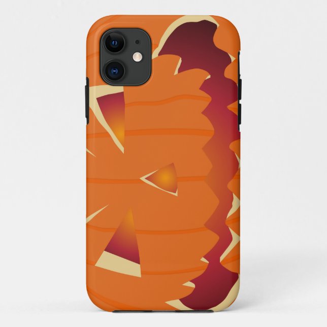 Capa Para iPhone 11 Abóbora para o Halloween 5 (Verso)