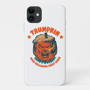 Capa Para iPhone 11 abobrinha torna o halloween ótimo novamente engraç
