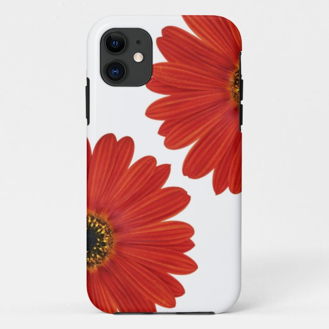 Capa Para iPhone 11 Abrace as margaridas da felicidade (Verso)