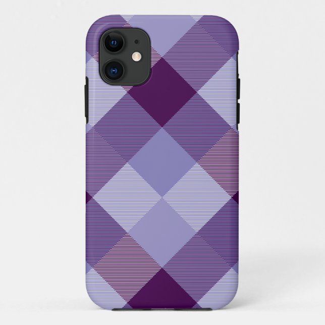 Capa Para iPhone 11 Abstração Geométrica de Quadrado 4 (Verso)