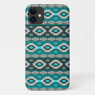 Capa Para iPhone 11 Abstract Ethnic Geometric Southwestrn
