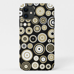 Capa Para iPhone 11 Abstraktes Retro Muster-nahtose Kunst