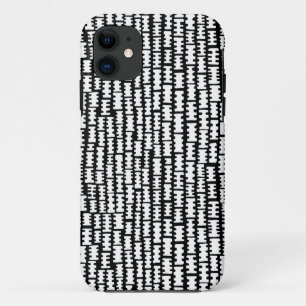 Capa Para iPhone 11 Abstrato 020712 - Branco e Preto