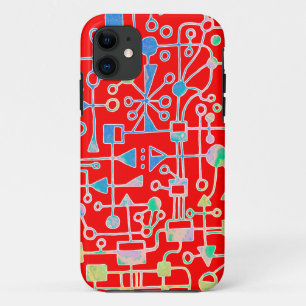 Capa Para iPhone 11 Abstrato 090112 v3