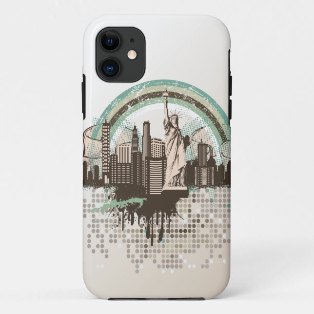 CAPA PARA iPhone 11 ABSTRATO 6 (Verso)