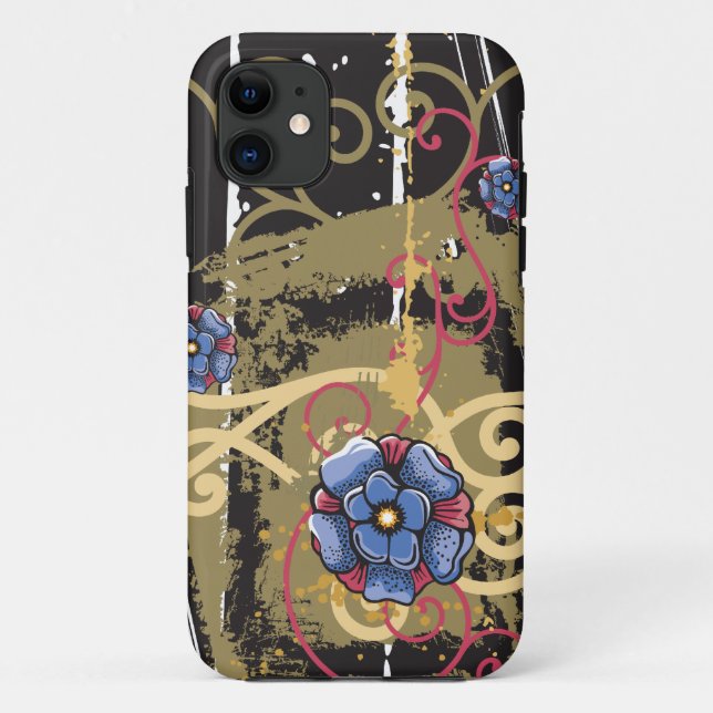 Capa Para iPhone 11 Abstrato 9f (Verso)