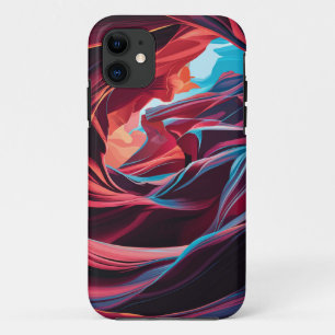 Capa Para iPhone 11 Abstrato Antelope Canyon