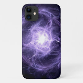 Capa Para iPhone 11 Abstrato Aura: Formulário Energético Kirlian