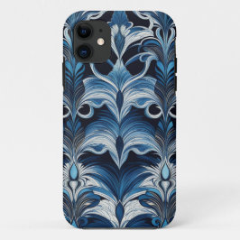 Capa Para iPhone 11 Abstrato Indigo nº 1