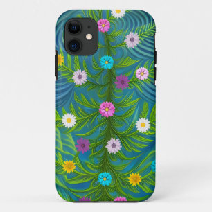 Capa Para iPhone 11 Abstrato Little Daisy Garden