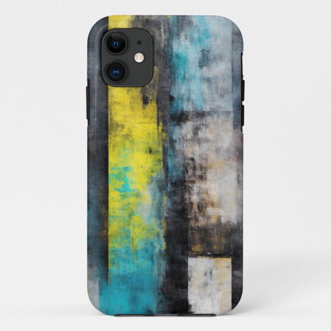 Capa Para iPhone 11 Abstrato moderno iPhone 11 Case (Verso)