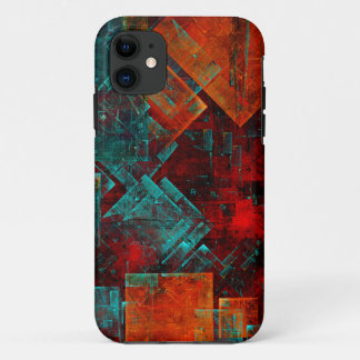 Capa Para iPhone 11 Abstrato Moderno Padrão Artístico Legal Colorido
