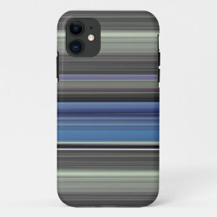 Capa Para iPhone 11 Abstrato nº 1: Azul e cinza