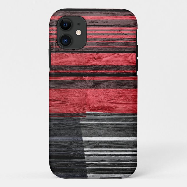 Capa Para iPhone 11 Abstrato Pastel Wood nº 2 (Verso)