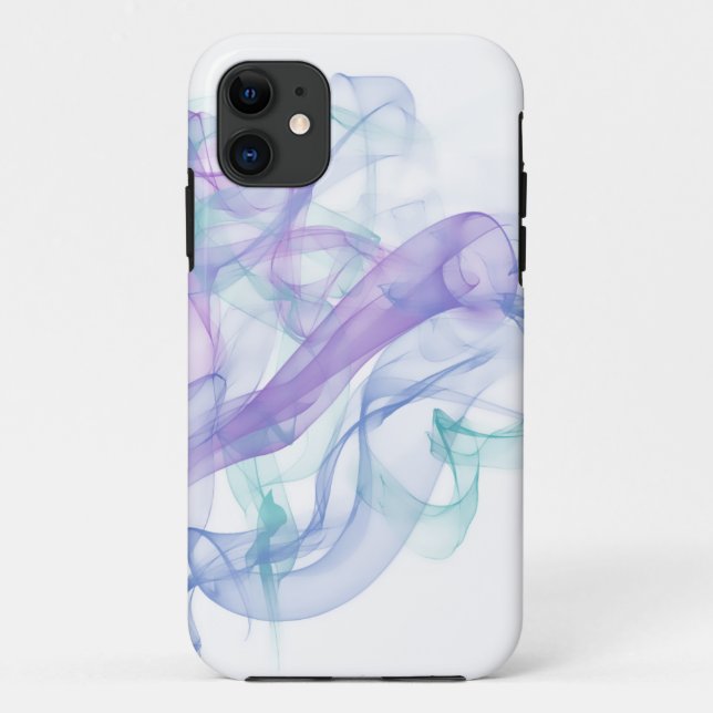 Capa Para iPhone 11 Abstrato Purple Haze (Verso)