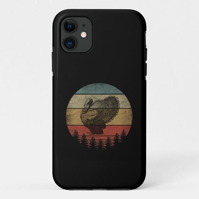 CAPA PARA iPhone 11 AÇÃO DE GRAÇAS FELIZ PERU (Verso)