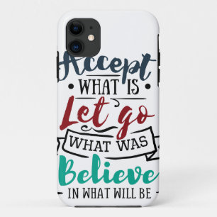 Capa Para iPhone 11 Aceitar Deixe-me acreditar