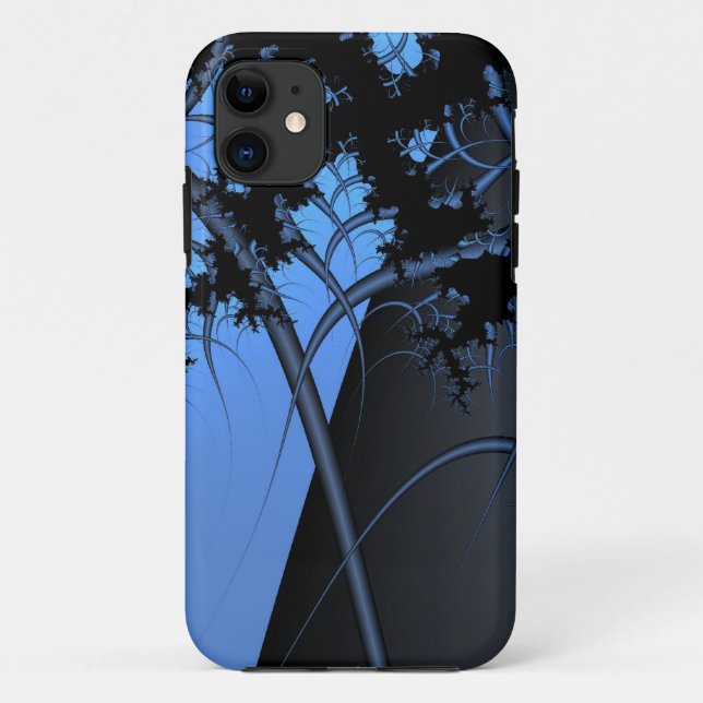 Capa Para iPhone 11 aço azul (Verso)