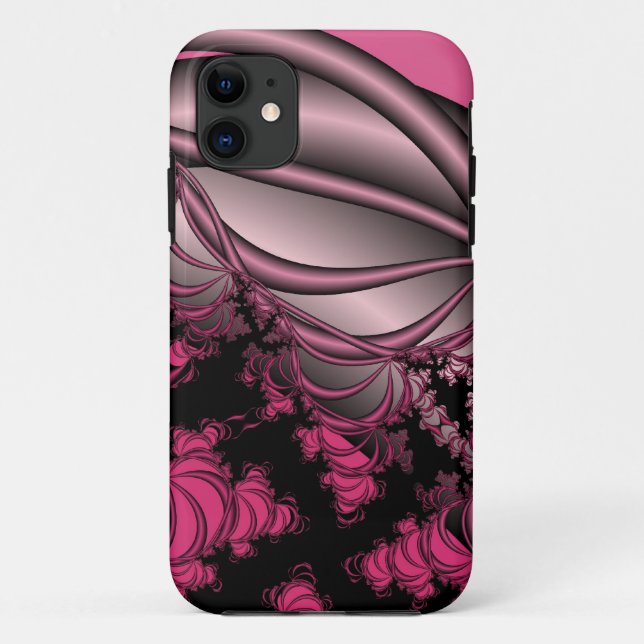 Capa Para iPhone 11 Aço rosa (Verso)