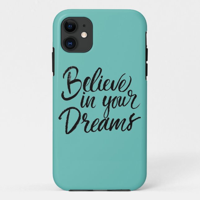 Capa Para iPhone 11 Acredite em seus sonhos (Verso)
