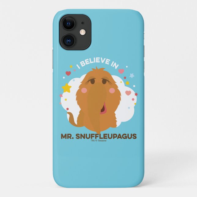 Capa Para iPhone 11 Acredito No Senhor Deputado Snuffleupagus (Verso)