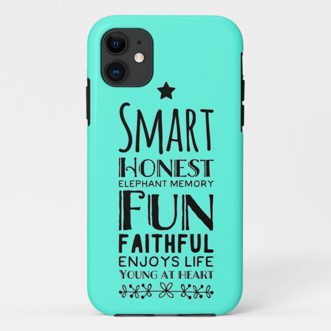 Capa Para iPhone 11 Acrônimo Sheffey  (Verso)