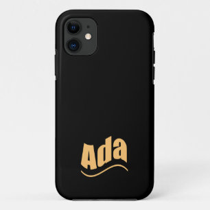 Capa Para iPhone 11 Ada name, para Ada