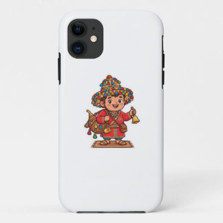 Capa Para iPhone 11 Adesivo Cute Kawaii Guerab Marroquino Portador de