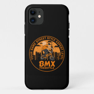 Capa Para iPhone 11 Adicionar Nome Texto BMX Estilo de Rua de Estilo L