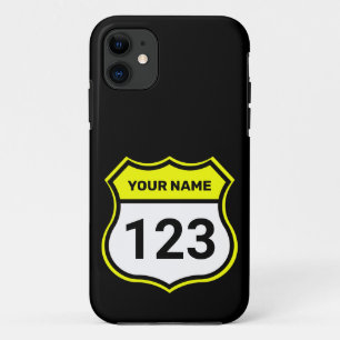 Capa Para iPhone 11 Adicione o nome da sua identificação numérica amar