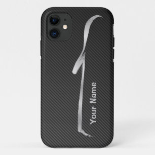 Capa Para iPhone 11 "adicione sua" silhueta conhecida do Convertible
