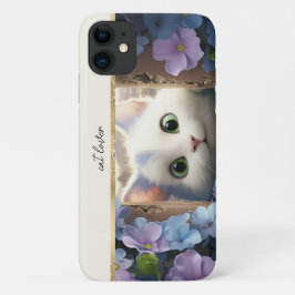 Capa Para iPhone 11 Adorável Cat Lover