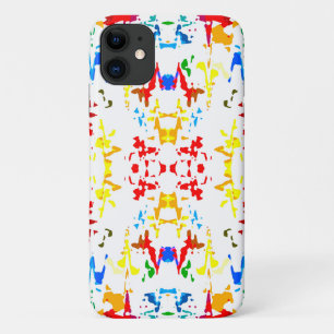 Capa Para iPhone 11 Adorável mancha abstrata colorida 