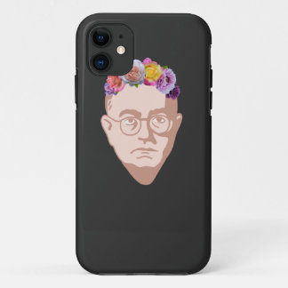 Capa Para iPhone 11 Adorno com Coroa Flor