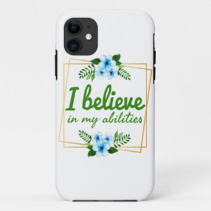 Capa Para iPhone 11 afirmações positivas para os trabalhadores duros
