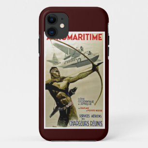 Capa Para iPhone 11 Afro-marítimo