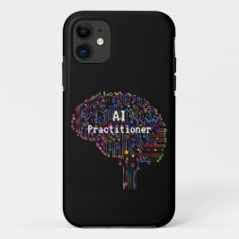 Capa Para iPhone 11 Agente de Inteligência Artificial Tech