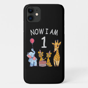 Capa Para iPhone 11 Agora eu tenho 1 ano de idade 1º Aniversário no Zo