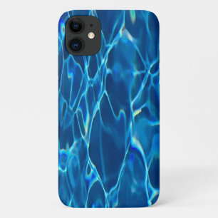 Capa Para iPhone 11 Água Piscina Azul Escura