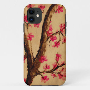 Capa Para iPhone 11 Aguarela Cherryblossom