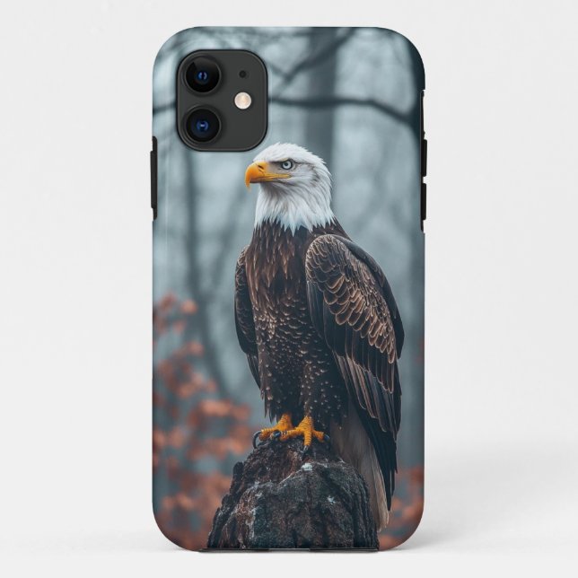 Capa Para iPhone 11 Águia (Verso)