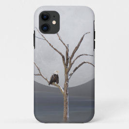 Capa Para iPhone 11 Águia-careca na árvore