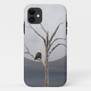 Capa Para iPhone 11 Águia-careca na árvore