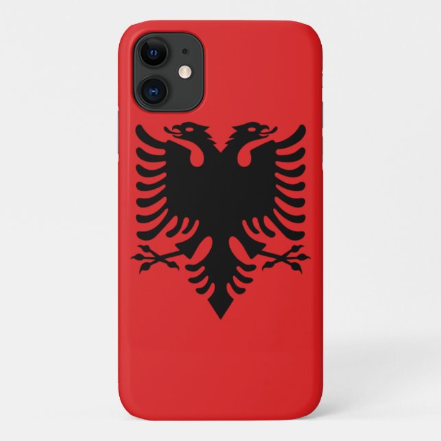 Capa Para iPhone 11 Albânia (Verso)