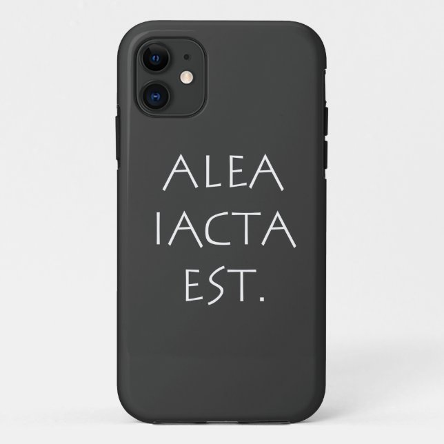 Capa Para iPhone 11 Alea Iacta Est (Verso)